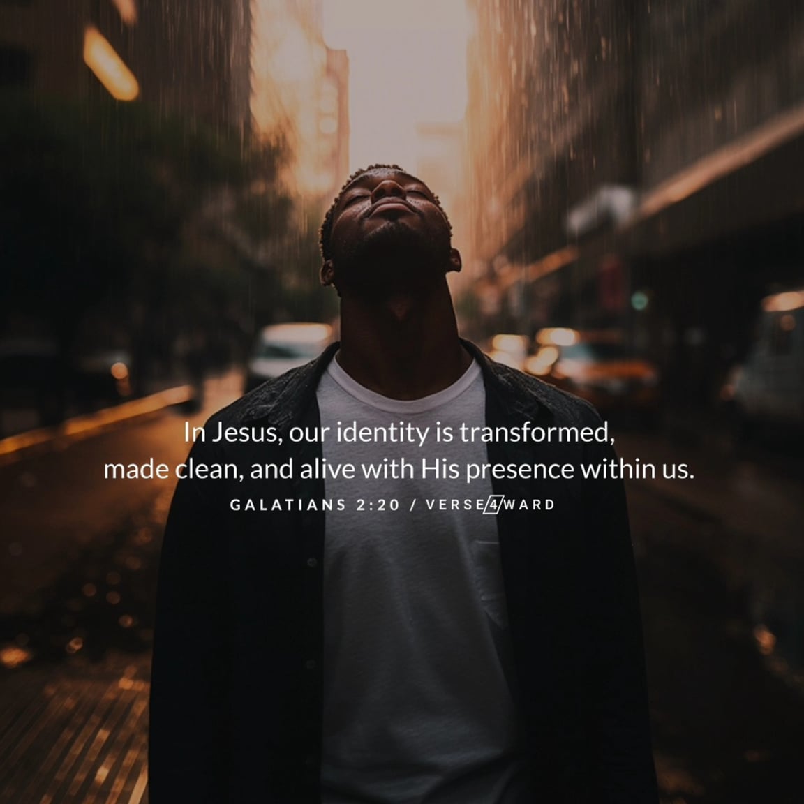 In Jesus, our Identities are transformed and made clean